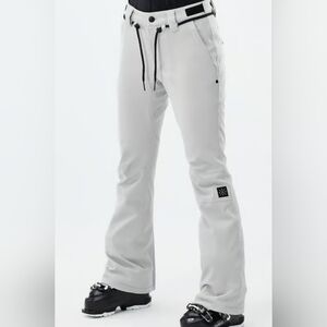 Dope Snow Ski Pants Light Gray Tigress Womens Size S